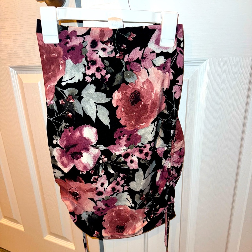 Floral body con skirt